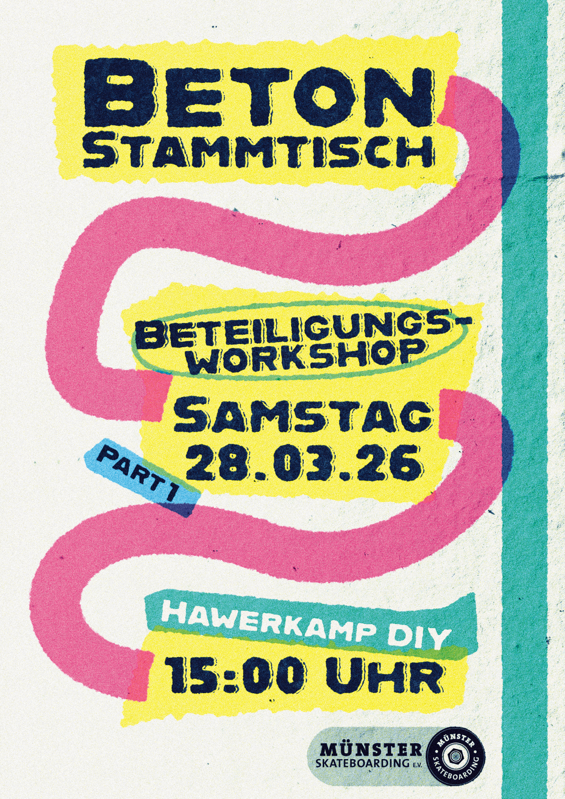 Flyer für den Beteiligungsworkshop